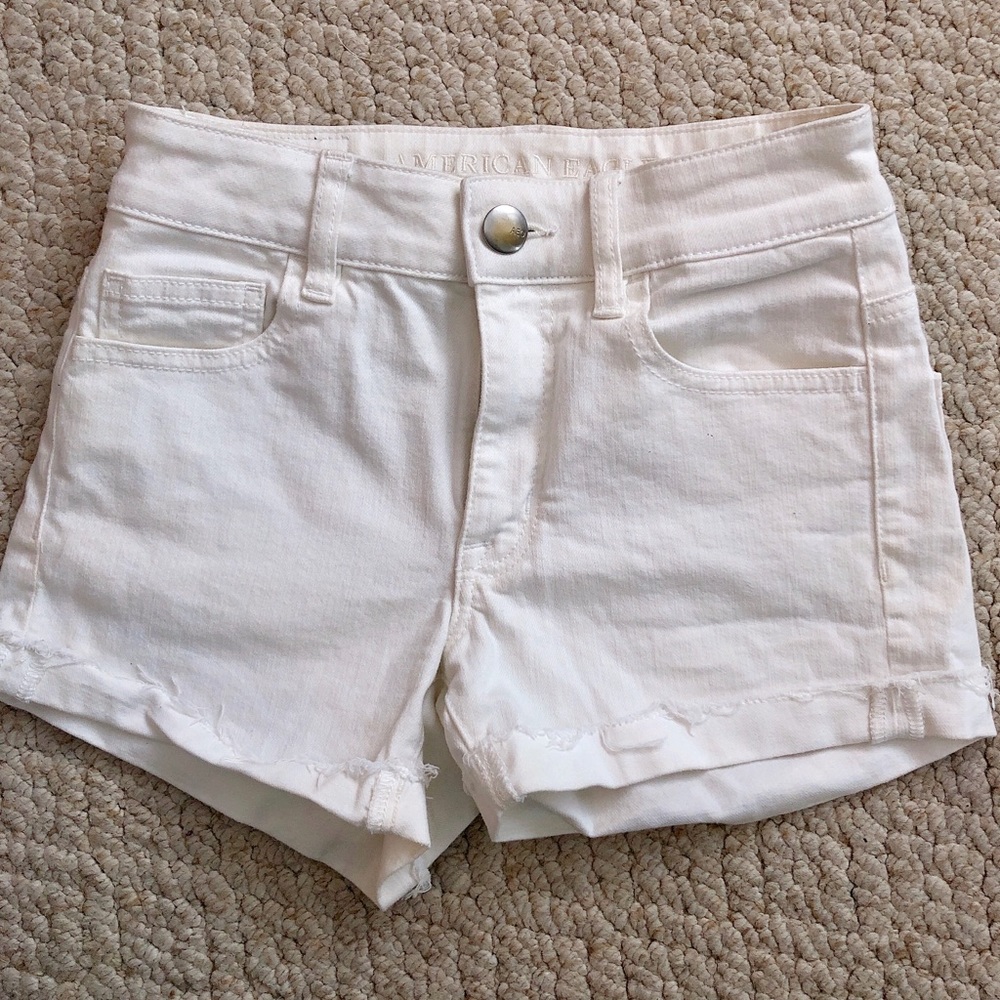 White shorts